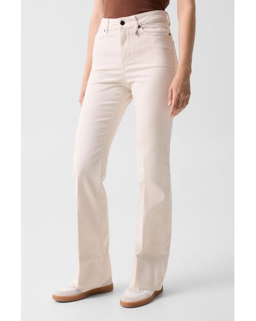 Bogner White Flared Fit Jeans Devin
