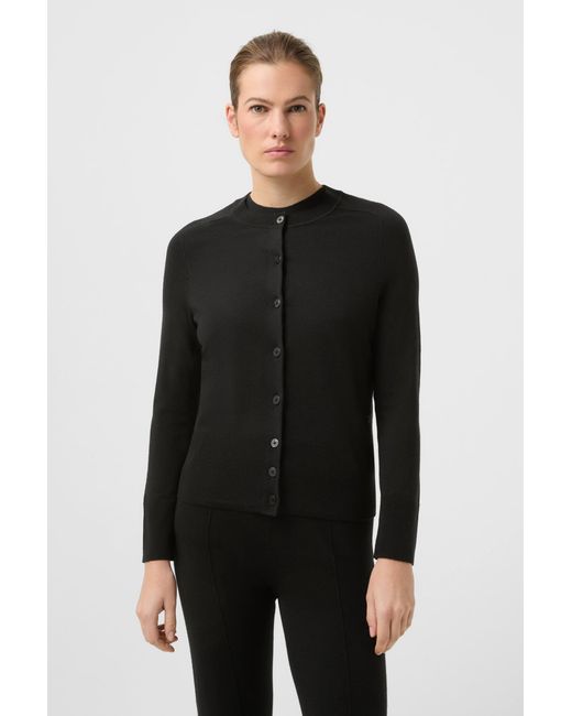 Bogner Black Ilma Knit Jacket For
