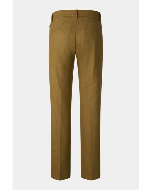 Bogner Green Riley Business Wool Mix Trousers For for men
