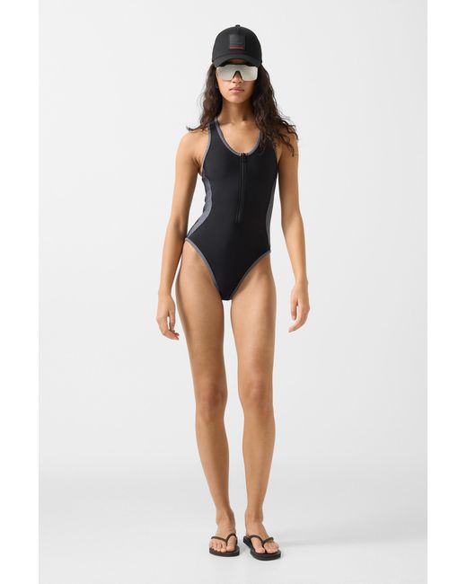 Bogner Fire + Ice Black Zora Swimming Costume
