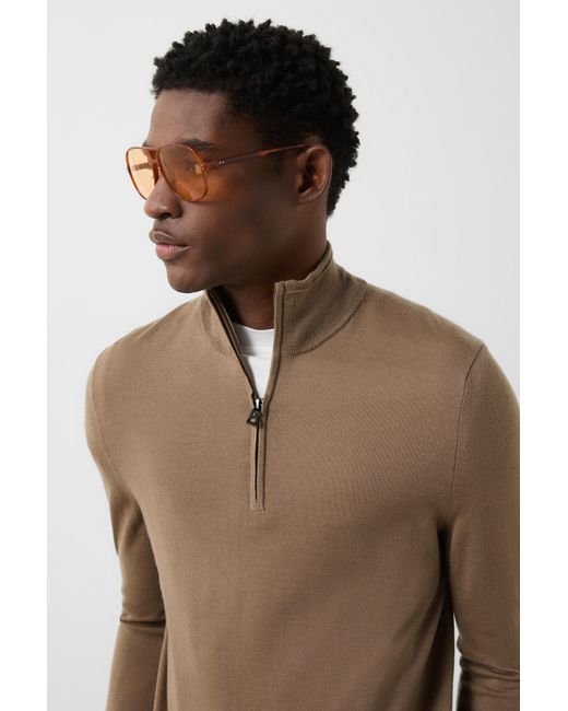 Bogner Brown Virgin Wool Ouri Troyer For for men