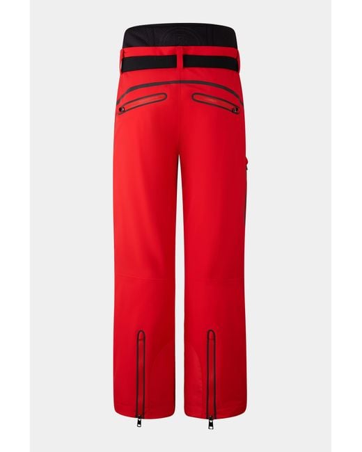 Bogner Red Tim Ski Trousers for men