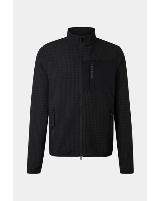 Bogner Fire + Ice Black Midlayer Jacket Alric for men