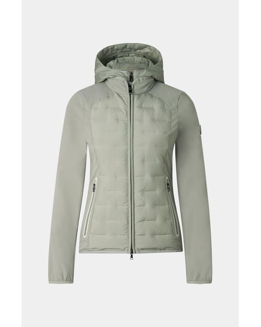 Bogner Gray Hybrid Jacket Irma