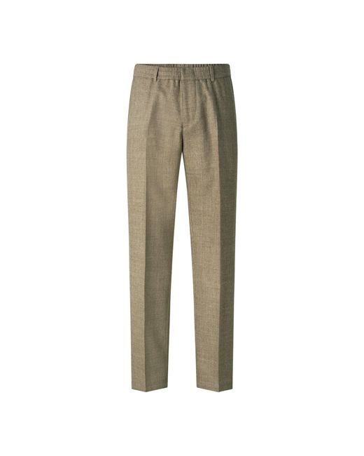 Bogner Gray Marcus Virgin Wool Blend Trousers For for men
