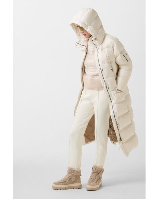 Bogner White Elaine Functional Stirrup Trousers For