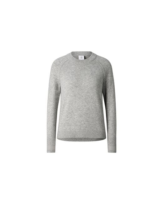 Bogner Gray Vanessa Pure New Wool And Cashmere Jumper