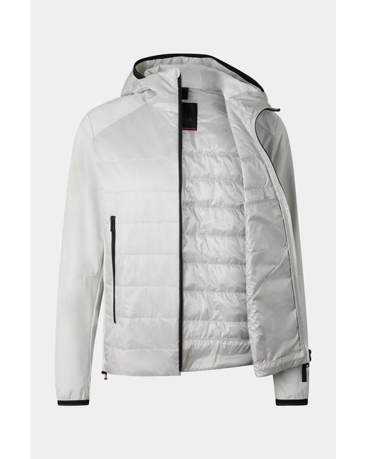 Bogner Fire + Ice Gray Kegan Hybrid Jacket for men