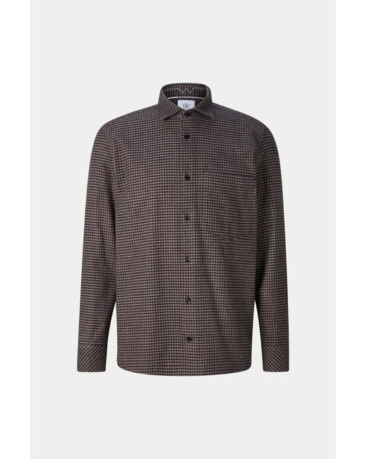 Bogner Gray Hardy Cotton Flannel Shirt for men