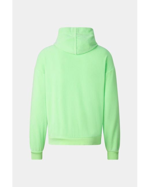 Bogner Fire + Ice Green Ilario Fleece Hoodie for men