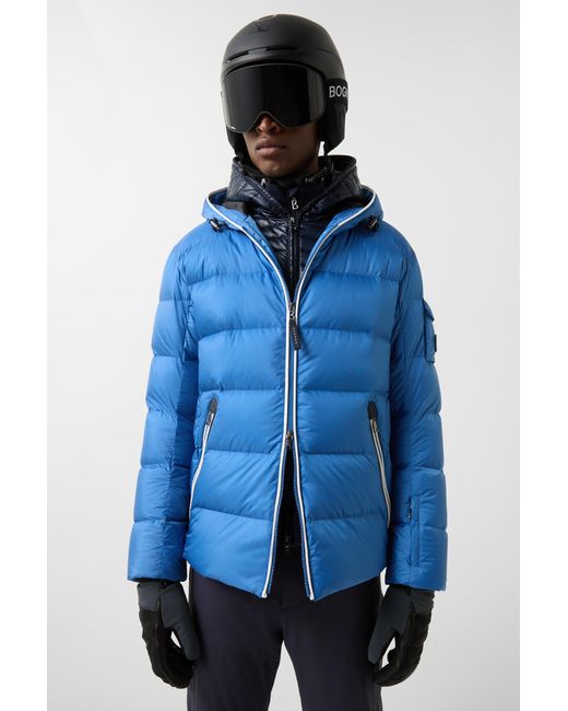 Bogner Blue Zayn Down Ski Jacket for men