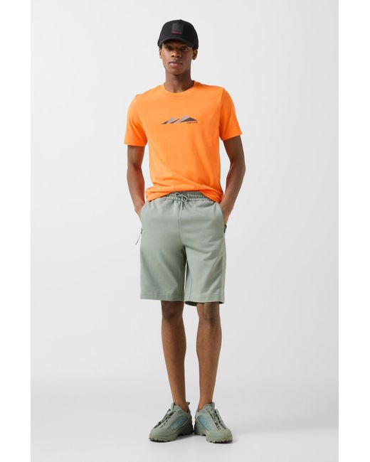 Bogner Fire + Ice Green Leif Sweatshorts for men
