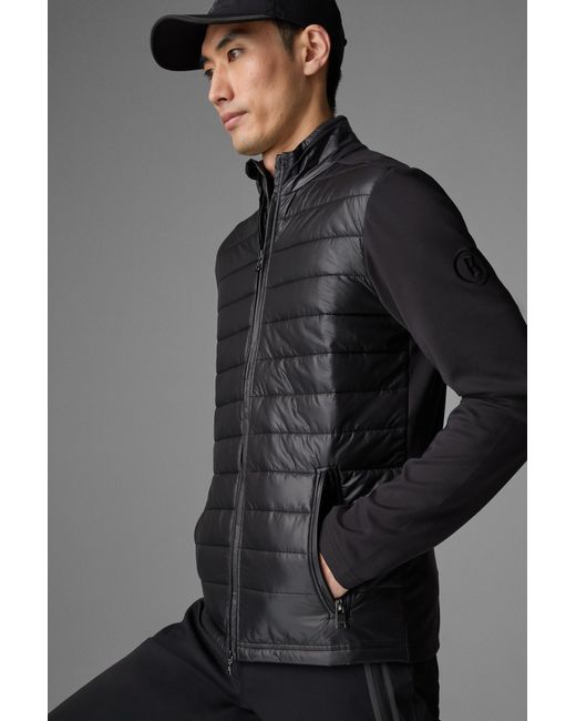 Bogner Black Wiko Hybrid Jacket for men