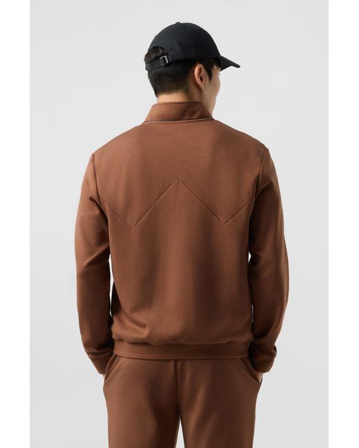 Bogner Brown Spencer Jersey Jacket For for men