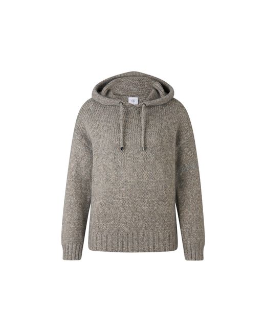 Bogner Gray Stella Knitted Hoodie For