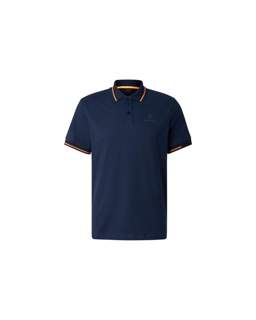 Bogner Fire + Ice Blue Arjan Polo Shirt for men
