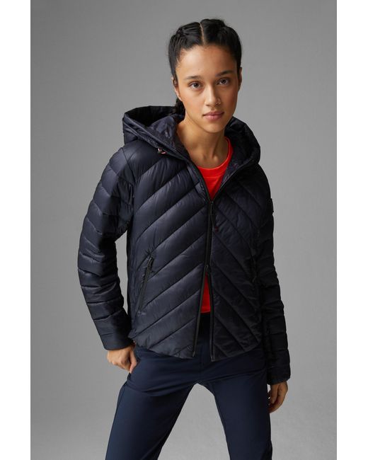 Bogner Fire + Ice Blue Aisha Quilted Jacket