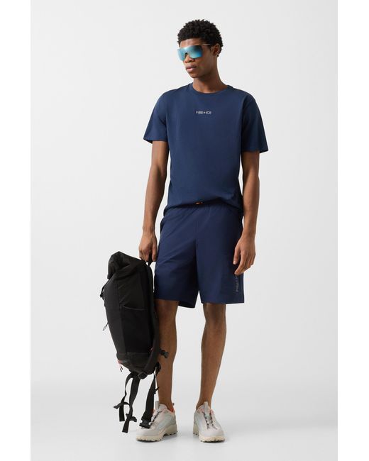 Bogner Fire + Ice Blue Pavel Functional Shorts for men