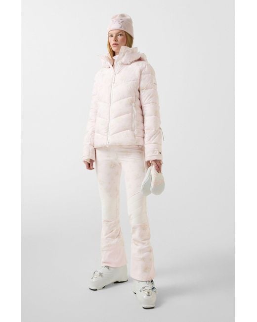 Bogner Fire + Ice Pink Saelly Quilted Jacket