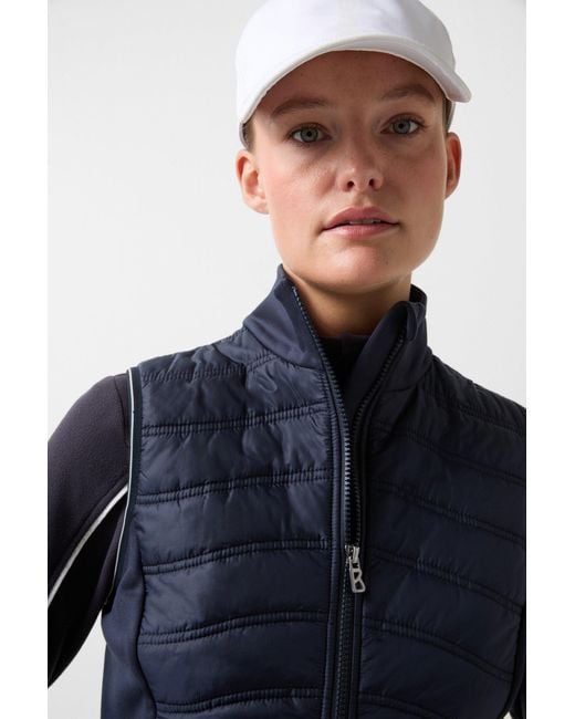 Bogner Blue Midlayer-Hybrid-Weste Fibi