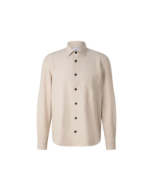 Bogner Natural Linen Blend Shirt Heiko for men