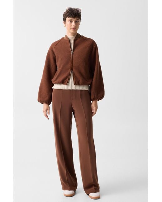Bogner Brown Editha Wool Blouson