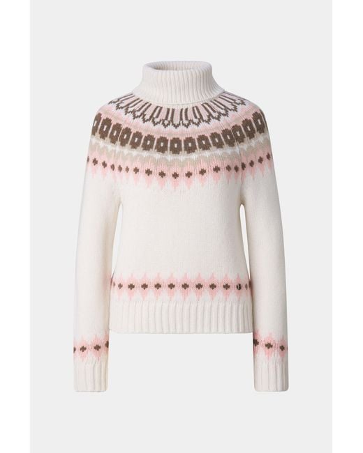 Bogner Multicolor Ingrid Cashmere And Norwegian-Style Jumper For