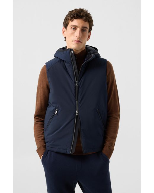 Bogner Blue Clion Lightweight Down Waistcoat For for men