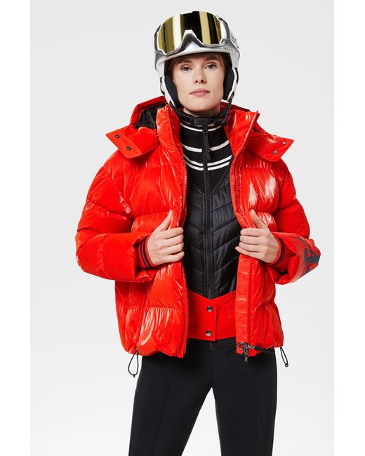 Bogner Red Lora Down Ski Jacket