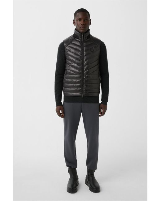 Bogner Black Lasse Quilted Waistcoat For for men