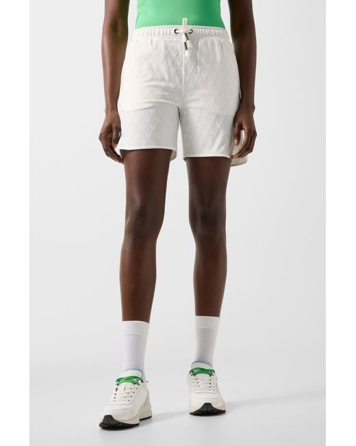 Bogner White Alycia Shorts For