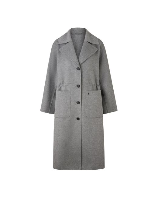 Bogner Gray Imani Wool Coat