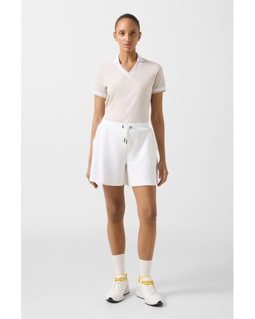 Bogner Natural Jula Functional Short-Sleeved Top For