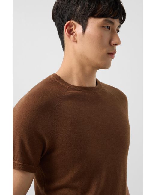Bogner Brown Osaka Merino Shirt for men