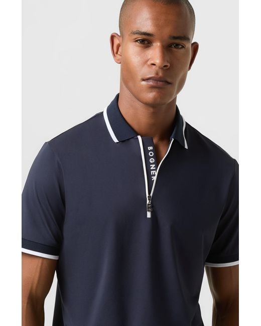 Bogner Blue Cody Functional Short-sleeved Top for men