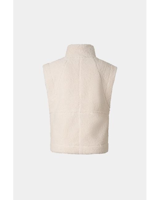 Bogner Natural Kylie Teddy Vest For