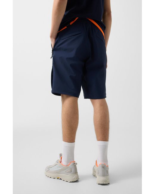 Bogner Fire + Ice Blue Caleb Functional Shorts for men