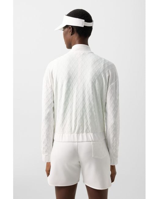 Bogner White Aylin Blouson For