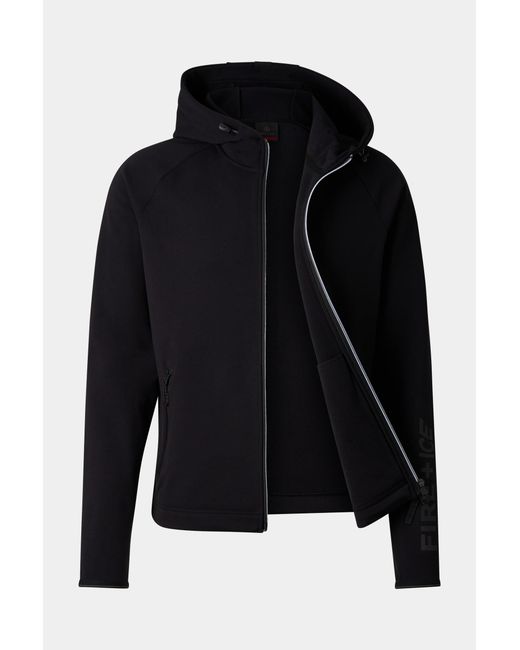 Bogner Fire + Ice Black Glenn Midlayer Jacket for men