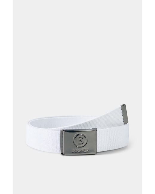 Bogner White Gino Belt