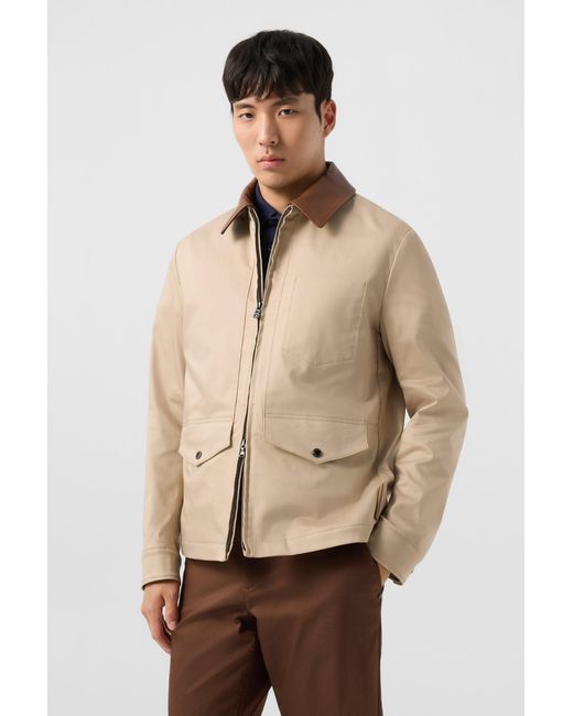 Bogner Natural Twill Jacket Mirco for men