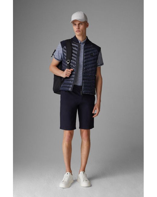 Bogner Blue Lucio Hybrid Knitted Vest for men