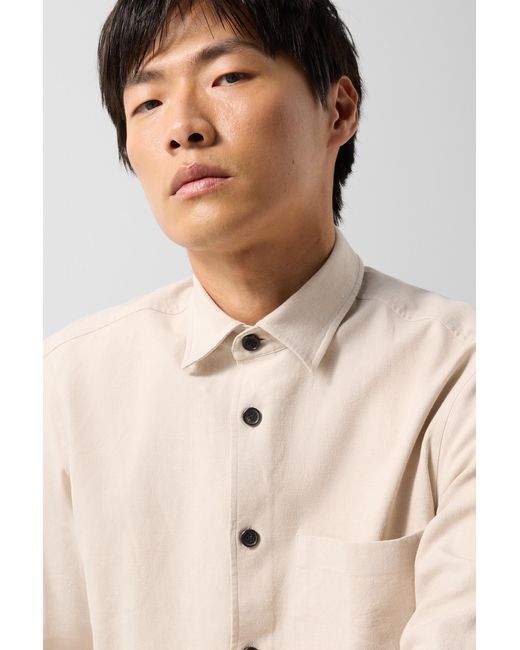Bogner Natural Linen Blend Shirt Heiko for men