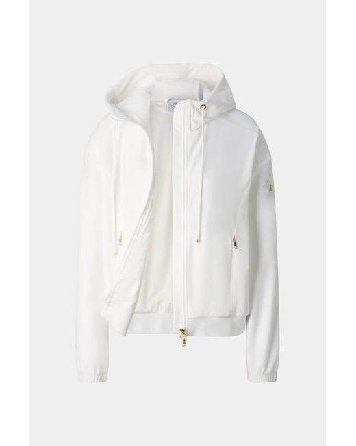 Bogner White Francine Velvet Jacket