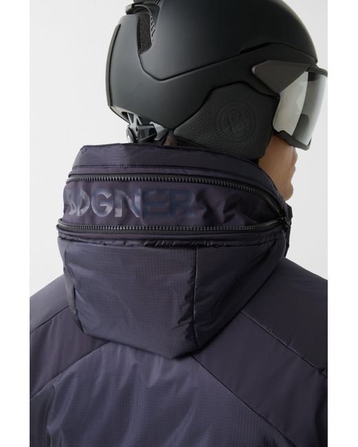 Bogner Blue Henik Down Ski Jacket for men