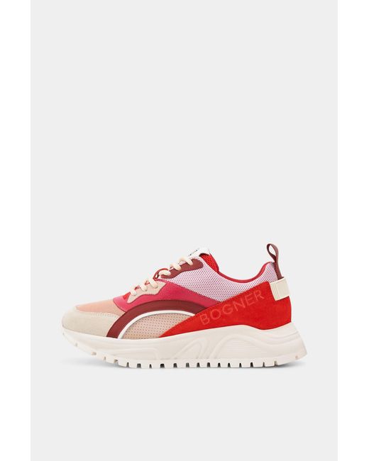 Bogner Red Malaga Sneaker