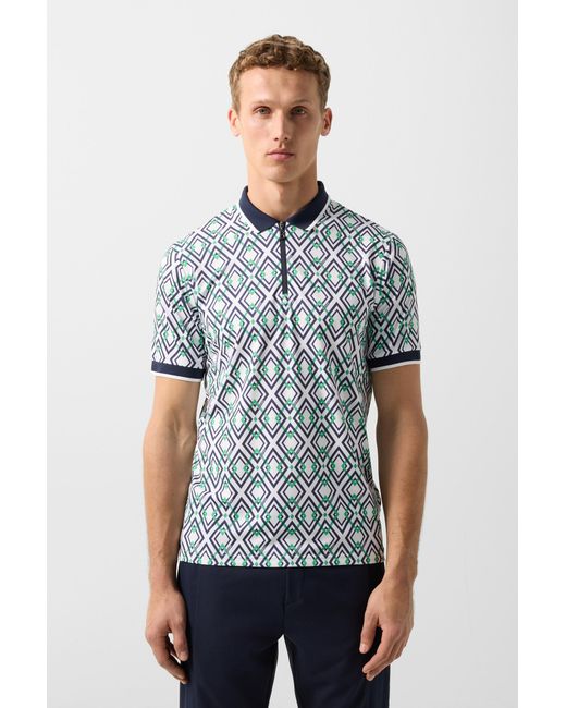 Bogner Blue Valentin Functional Short-sleeved Top for men