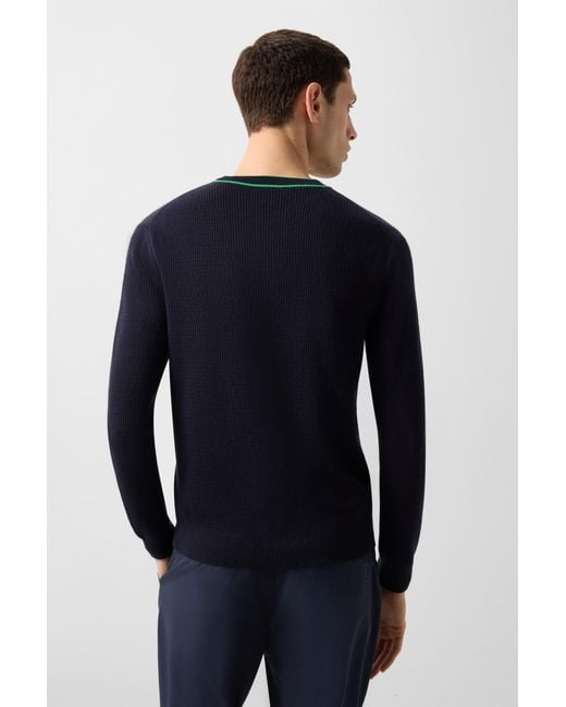 Bogner Blue Levin Pullover for men