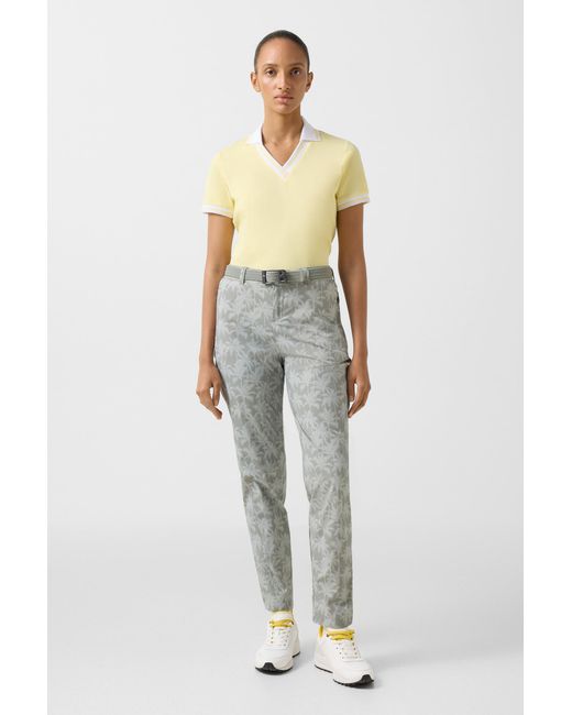 Bogner Yellow Jula Functional Short-sleeved Top