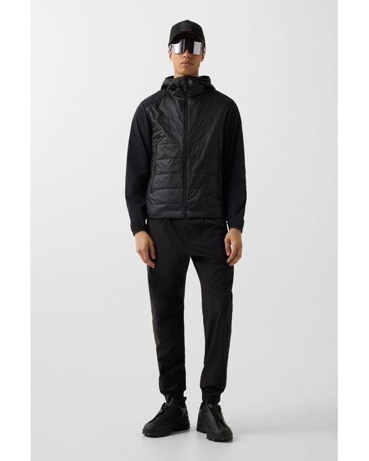 Bogner Fire + Ice Black Kegan Hybrid Jacket for men
